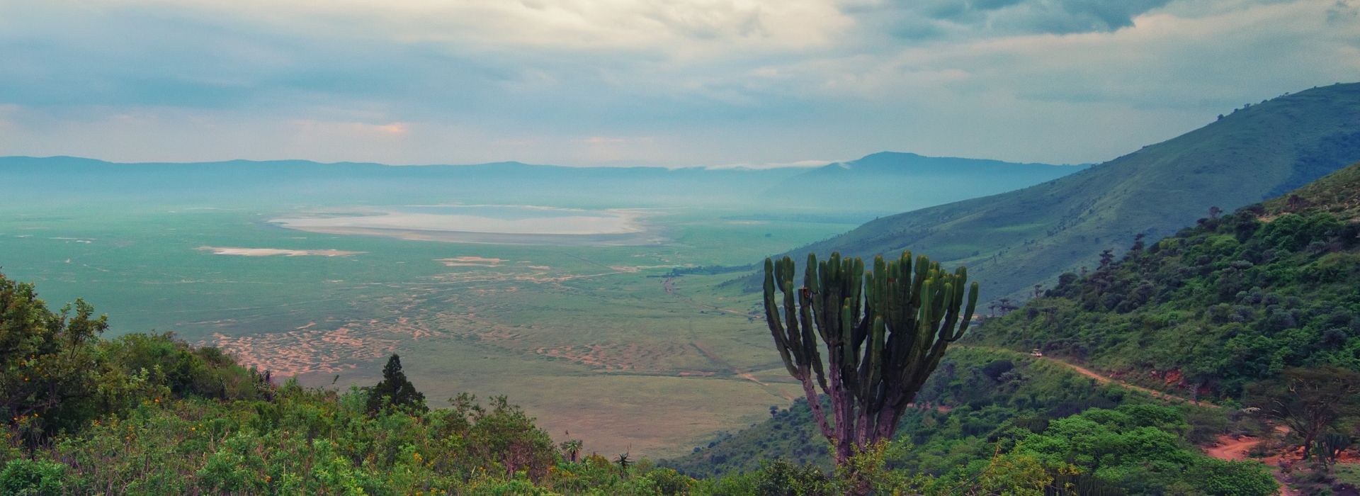 Ngorongoro Crater in Tanzania